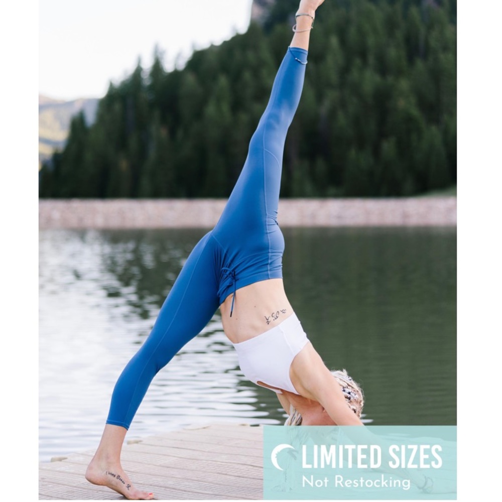 ZYIA Calm Blue Drawstring ⅞